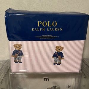 Polo Bear by Ralph Lauren bed sheet